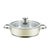 Topf mit Deckel Haeger PA-24L.009A Beige Ø 24 cm