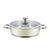 Topf mit Deckel Haeger PA-24L.009A Beige Ø 24 cm