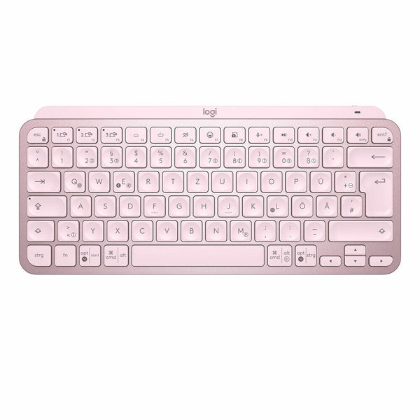 Tastatur Logitech 920-010500 Rosa Schwarzweiß QWERTY