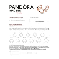 Damenring Pandora SILVER ING - SIZE 56 16