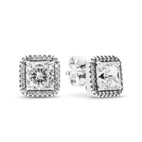 Damenohrringe Pandora 290591CZ Sterlingsilber 925 Silberfarben