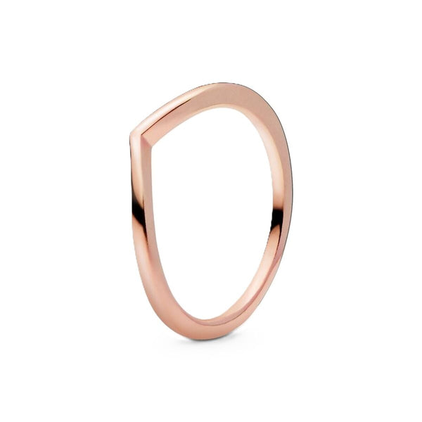 Damenring Pandora WISHBONE 14K ROSE GOLD-PLATED - RING - SIZE 50