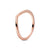 Damenring Pandora WISHBONE 14K ROSE GOLD-PLATED - RING - SIZE 48