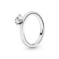 Damenring Pandora CLEAR HEART SOLITAIRE - RING - SIZE 48