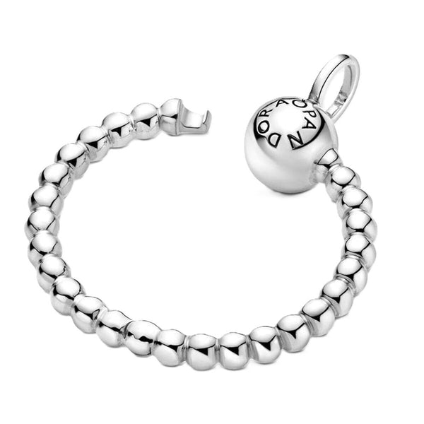 Damenperlen Pandora MOMENTS SMALL BEADED O NECKLACE PENDANT