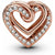 Charms für Damen Pandora SPARKLING ENTWINED HEARTS