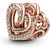 Charms für Damen Pandora SPARKLING ENTWINED HEARTS