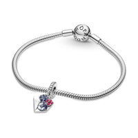 Charms für Damen Pandora 790787C01 Silberfarben Bunt