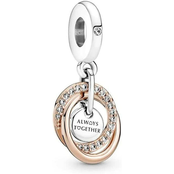 Charms für Damen Pandora FAMILY ALWAYS ENCIRCLED DANGLE