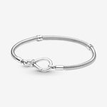 Damenarmreif Pandora 590792C00-17 17 cm Silberfarben