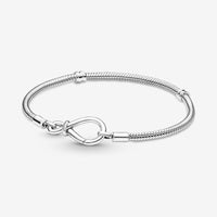 Damenarmreif Pandora 590792C00-17 17 cm Silberfarben