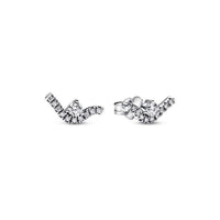 Damenohrringe Pandora SPARKLING WAVE Sterlingsilber 925