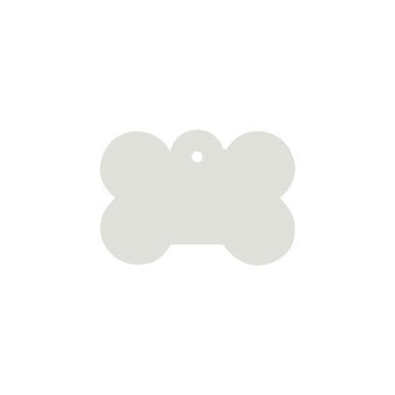 Identifikationsschild für Halsband Imarc Bone Weiß