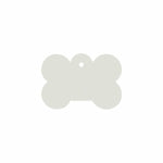 Identifikationsschild für Halsband Imarc Bone Weiß