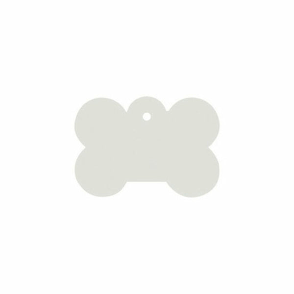 Identifikationsschild für Halsband Imarc Bone Weiß