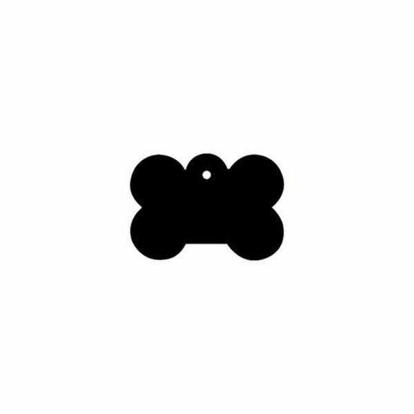 Identifikationsschild für Halsband Imarc Bone Schwarz