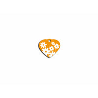 Identifikationsschild Imarc Heart Gelb Orange