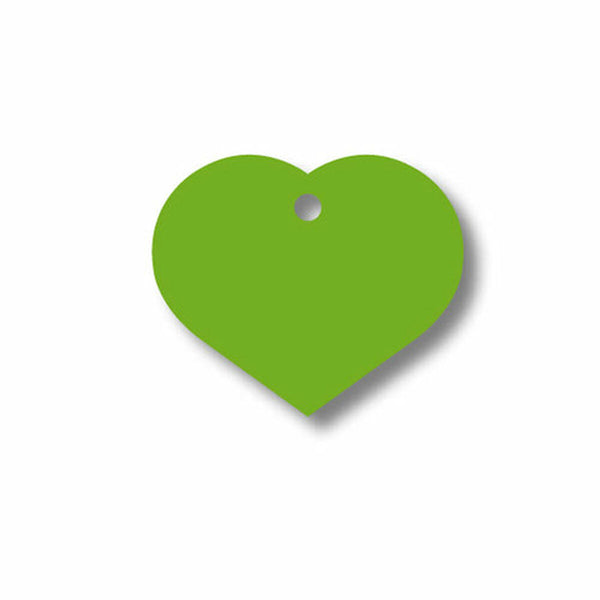 Identifikationsschild für Halsband Imarc Heart grün