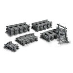 Konstruktionsspiel City Tracks and Curves Lego 60205         Grau