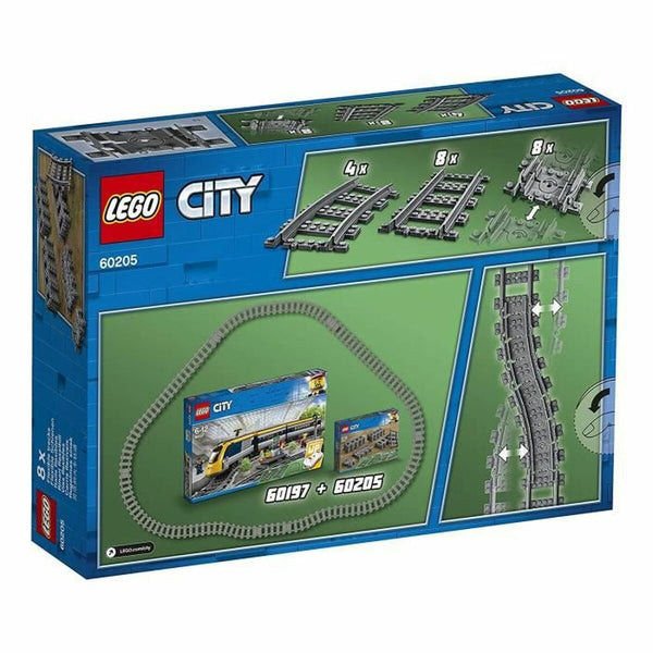 Playset   Lego City 60205 Rail Pack         20 Stücke