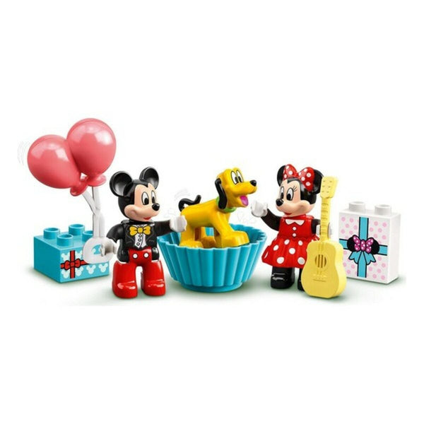Konstruktionsspiel Duplo Mickey and Minnie Birthday Train Lego Tren de Cumpleaños de Mickey y Minnie Bunt 22 Stücke