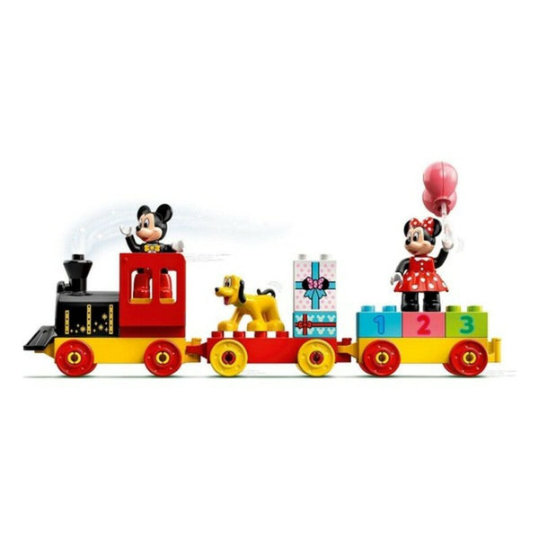 Konstruktionsspiel Duplo Mickey and Minnie Birthday Train Lego Tren de Cumpleaños de Mickey y Minnie Bunt 22 Stücke