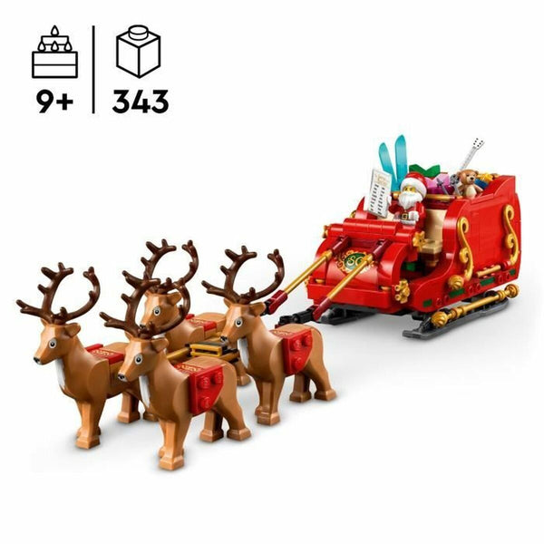 Konstruktionsspiel Lego El trineo de Papá Noel Bunt