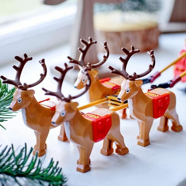 Konstruktionsspiel Lego El trineo de Papá Noel Bunt