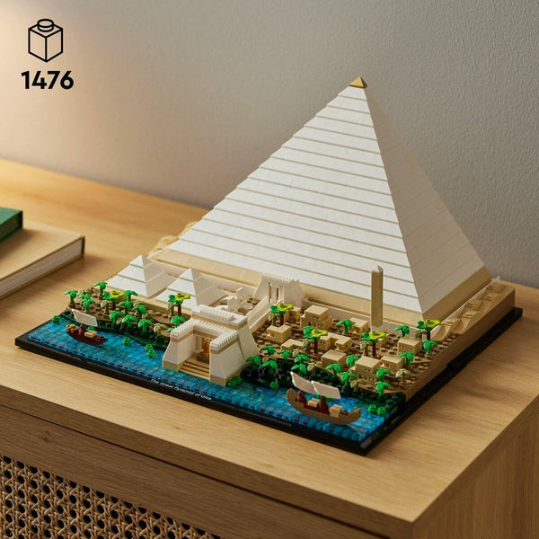 Playset   Lego 21058 Architecture The Great Pyramid of Giza         1476 Stücke