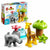 Playset Lego DUPLO African Wild Animals, 10 Stücke