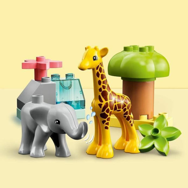 Playset Lego DUPLO African Wild Animals, 10 Stücke