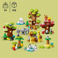 Playset Lego 10975 DUPLO Wild Animals of the World (142 Stücke)