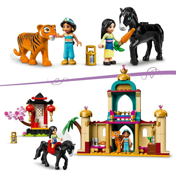 Playset Lego 43208 Adventures of Jasmine and Mulan