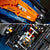 Konstruktionsspiel   Lego 42141         Blau Schwarz Orange