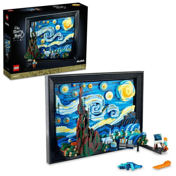 Konstruktionsspiel   Lego The Starry Night - Vincent Van Gogh 21333         2316 Stücke