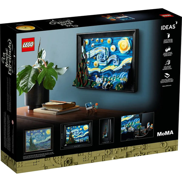 Konstruktionsspiel   Lego The Starry Night - Vincent Van Gogh 21333         2316 Stücke