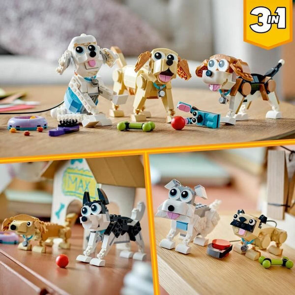 Konstruktionsspiel Lego 31137 PERROS ADORABLES 3 in 1