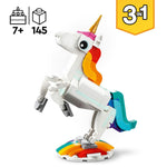 Konstruktionsspiel Lego Creator Magic Unicorn 31140 3 in 1 145 Stücke