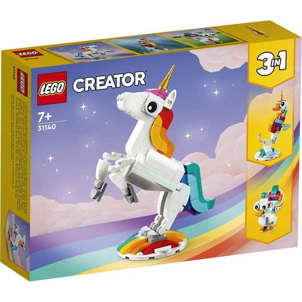 Konstruktionsspiel Lego Creator Magic Unicorn 31140 3 in 1 145 Stücke