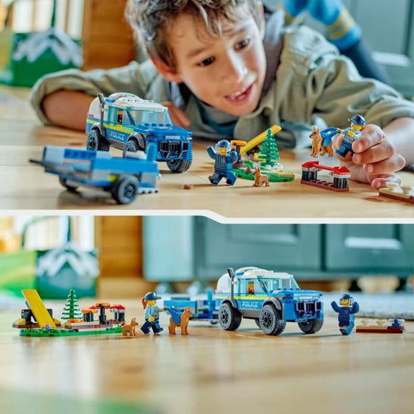 Konstruktionsspiel Lego City Police 60369 + 5 Jahre Polizei 197 Stücke