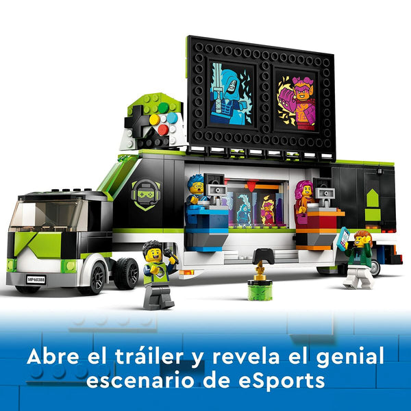 Playset Lego City 60388 The video game tournament truck