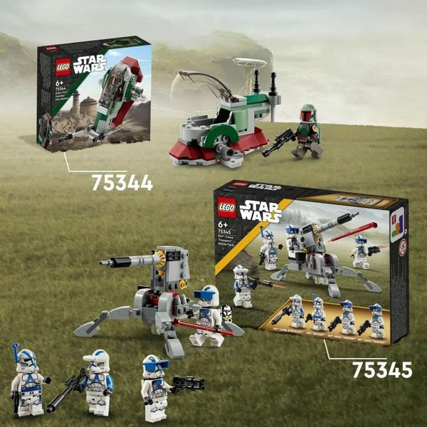 Konstruktionsspiel Lego Star Wars 75345 Fighting Pack of the Troopers Clone of the 501st Legion