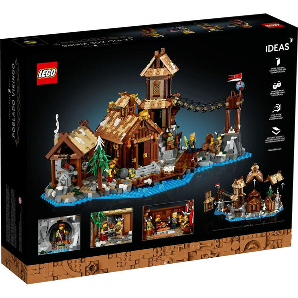 Konstruktionsspiel Lego PUEBLO VIKINGO 2103 Piezas