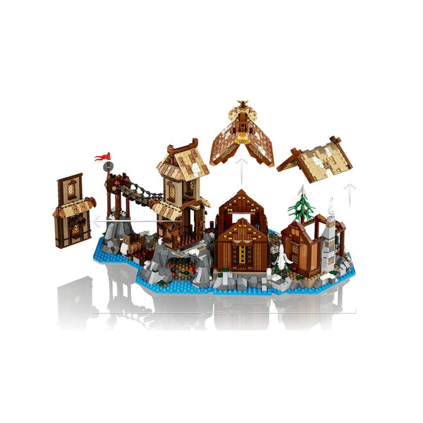 Konstruktionsspiel Lego PUEBLO VIKINGO 2103 Piezas