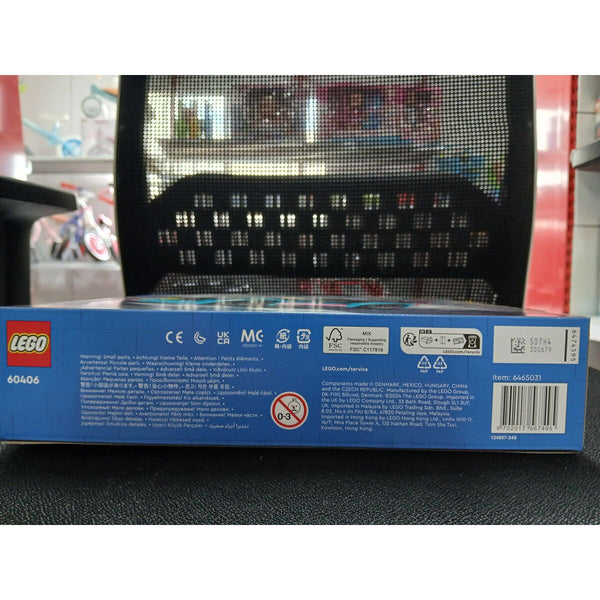 Konstruktionsspiel Lego Coche de Carreras y Camion de Transporte Bunt