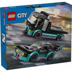 Konstruktionsspiel Lego Coche de Carreras y Camion de Transporte Bunt