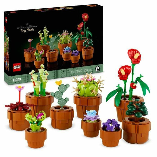 Konstruktionsspiel Lego Icons 10329 Tiny Plants Bunt 758 Stücke