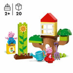 Konstruktionsspiel Lego Peppa Pig's Garden and Treehouse Bunt