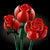 Konstruktionsspiel Lego 10328 Bouquet of Roses Bunt 822 Stücke