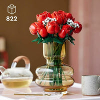 Konstruktionsspiel Lego 10328 Bouquet of Roses Bunt 822 Stücke